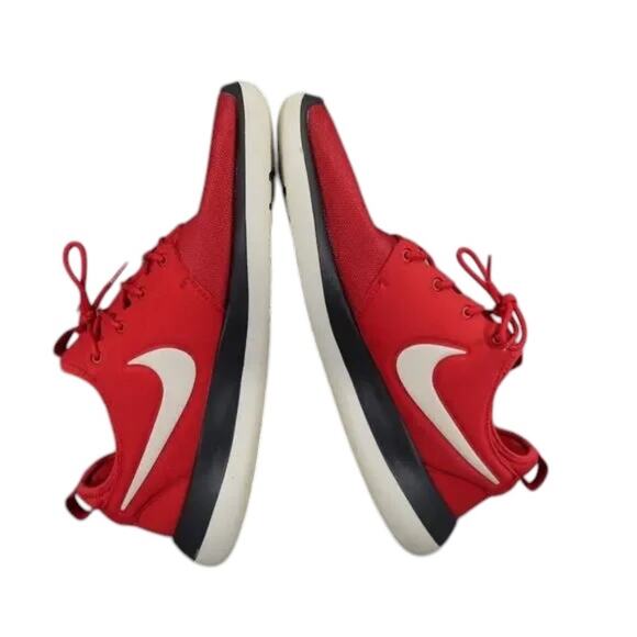 Nike Shoes Mens 14 Sneakers Athletic Roshe Two Trainers Sport Running Active Red - Picture 8 of 13